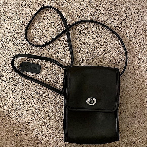 Coach Handbags - $160 FIRM - Vintage Coach Scooter Bag - Black/Silver K2P-9893